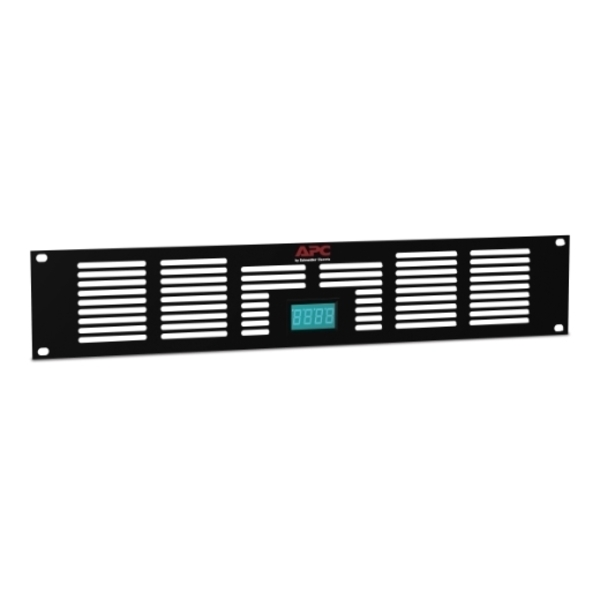 Apc Vent Panel - Black - w/ Temperature Display ACAC40000